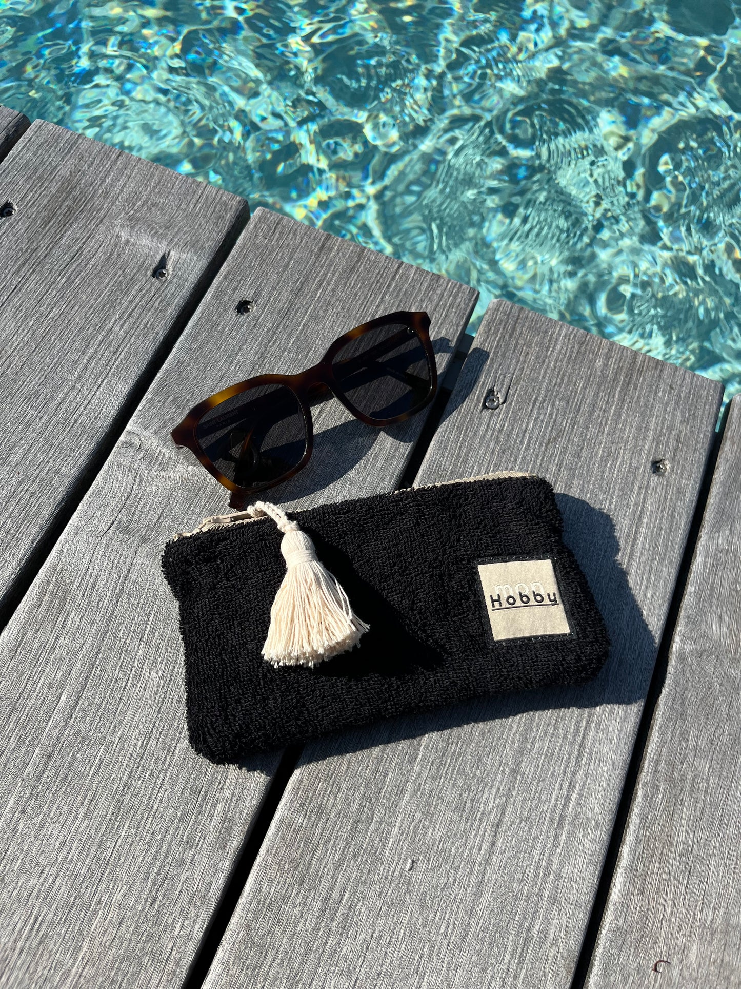 La pochette BABY Noir/Doré