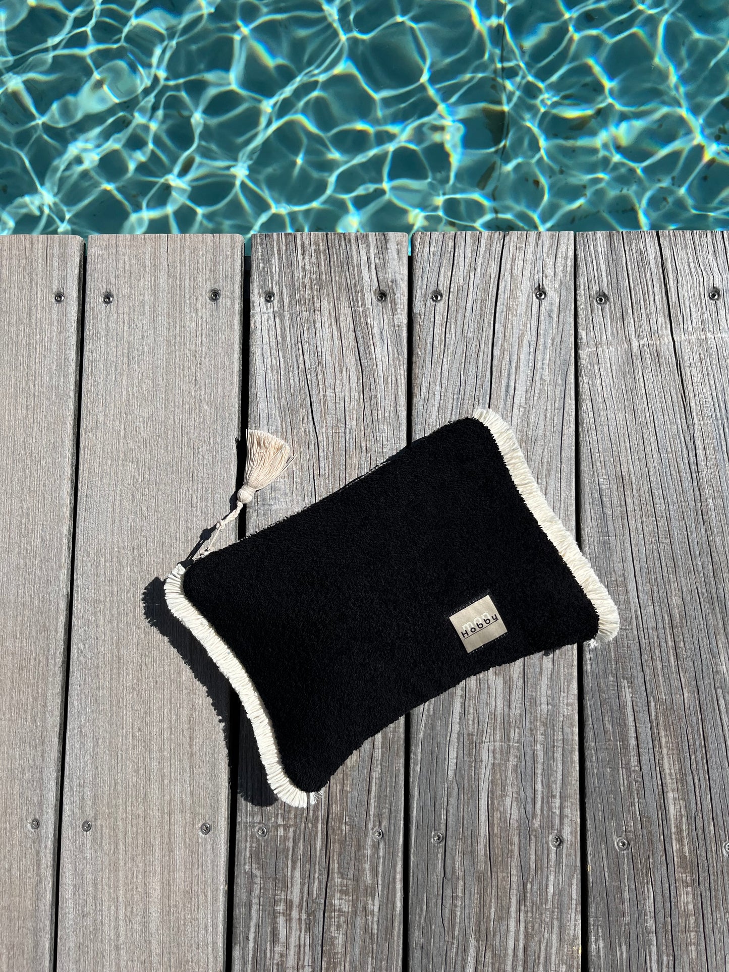 La pochette TRENDY Noire dorée