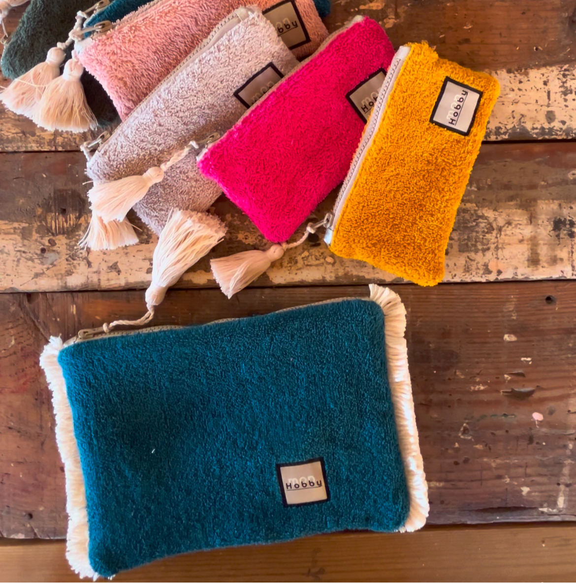 La pochette TRENDY bleu canard