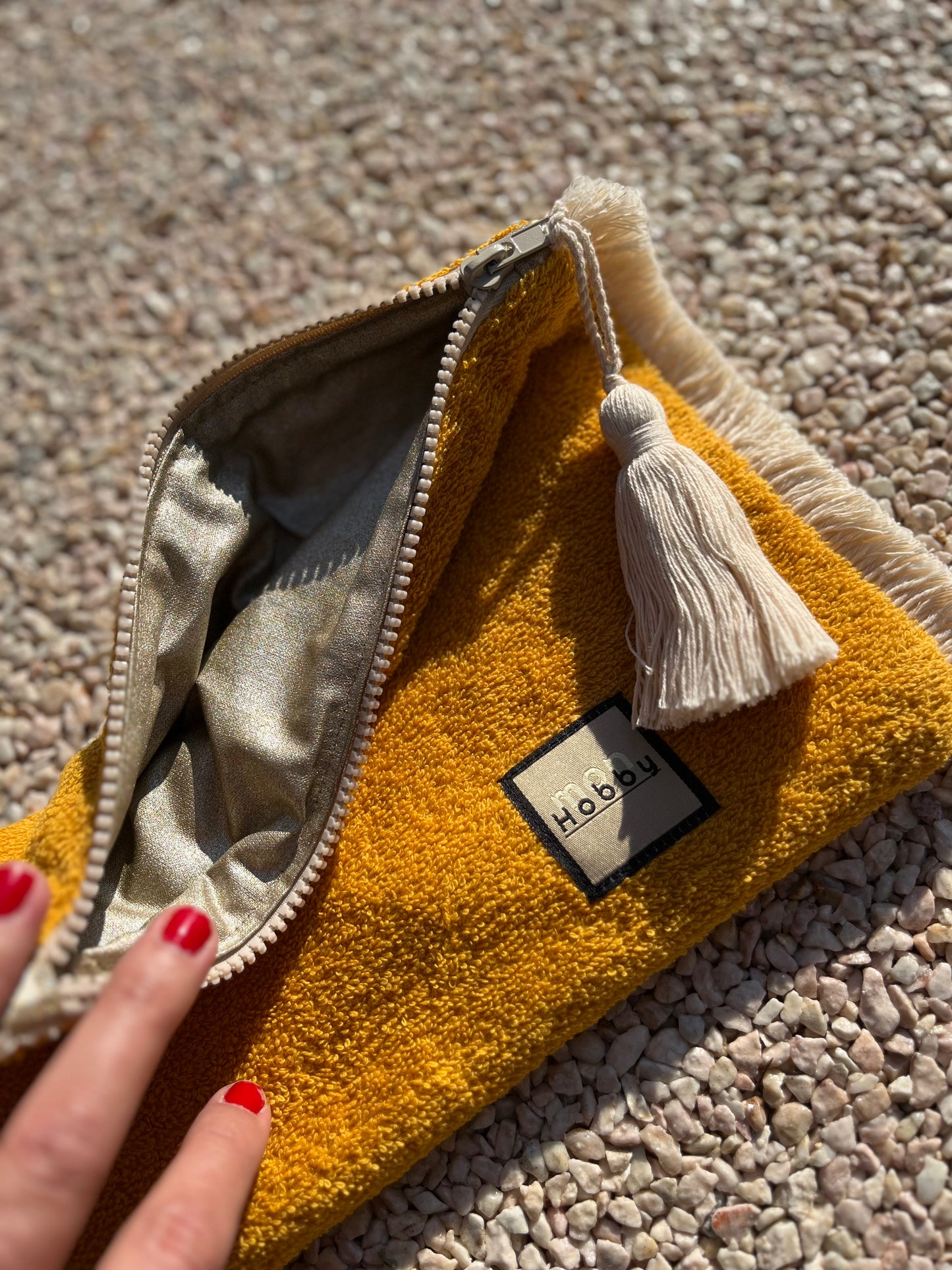 La pochette TRENDY moutarde
