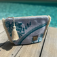 Pochette WEEKEND turquoise