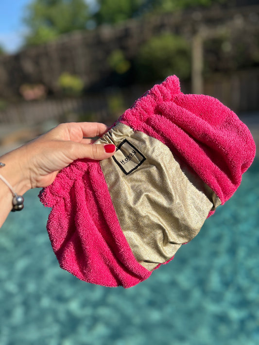 La WAVY combo Fuschia/doré