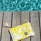 La pochette TRENDY Yellow wave