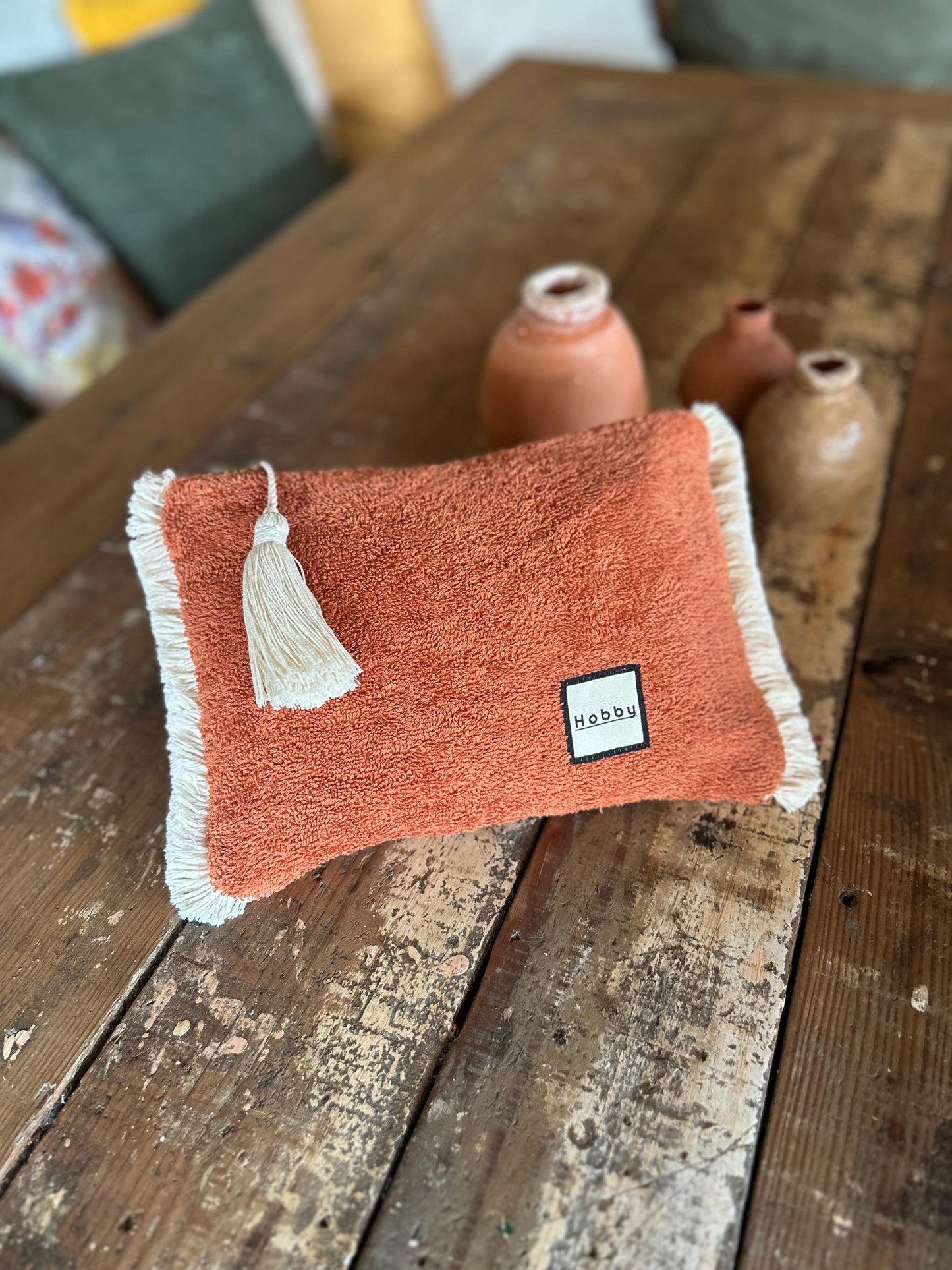 La pochette TRENDY Terracotta - Orange brûlée