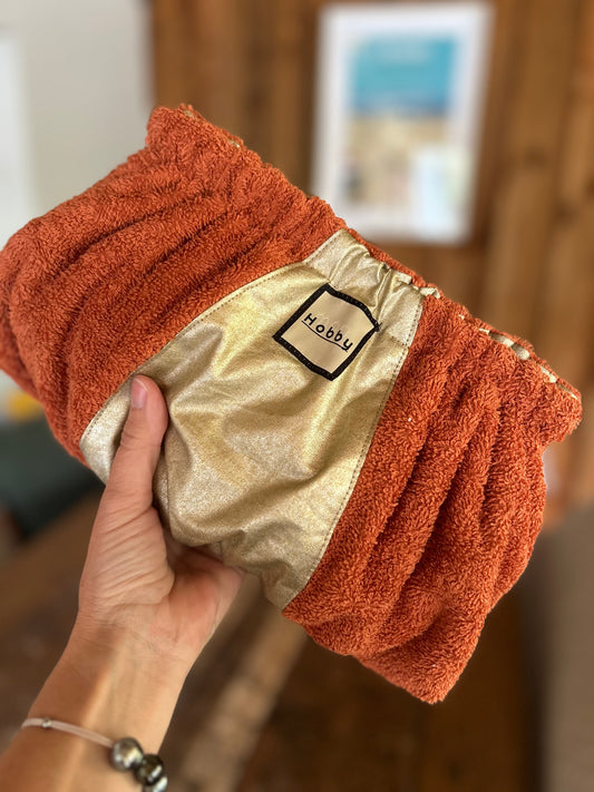 La WAVY combo Terracotta/doré