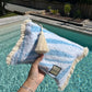 La pochette TRENDY bleu savane