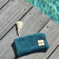 La pochette BABY Bleu canard