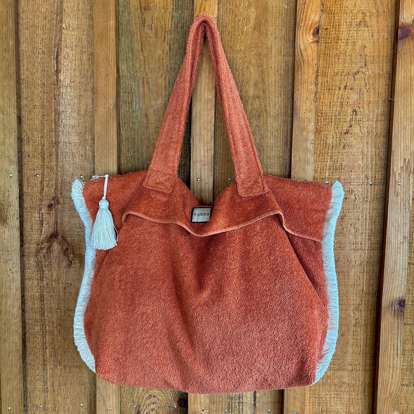 Le cabas BIG Terracotta-Orange brûlée