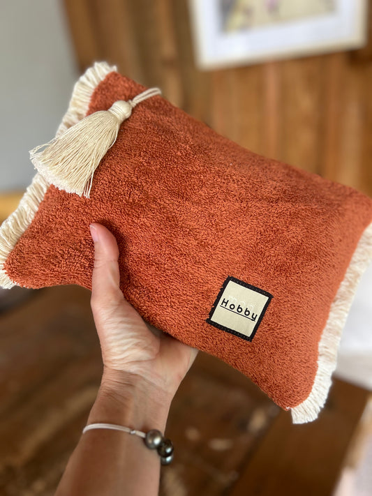 La pochette TRENDY Terracotta - Orange brûlée