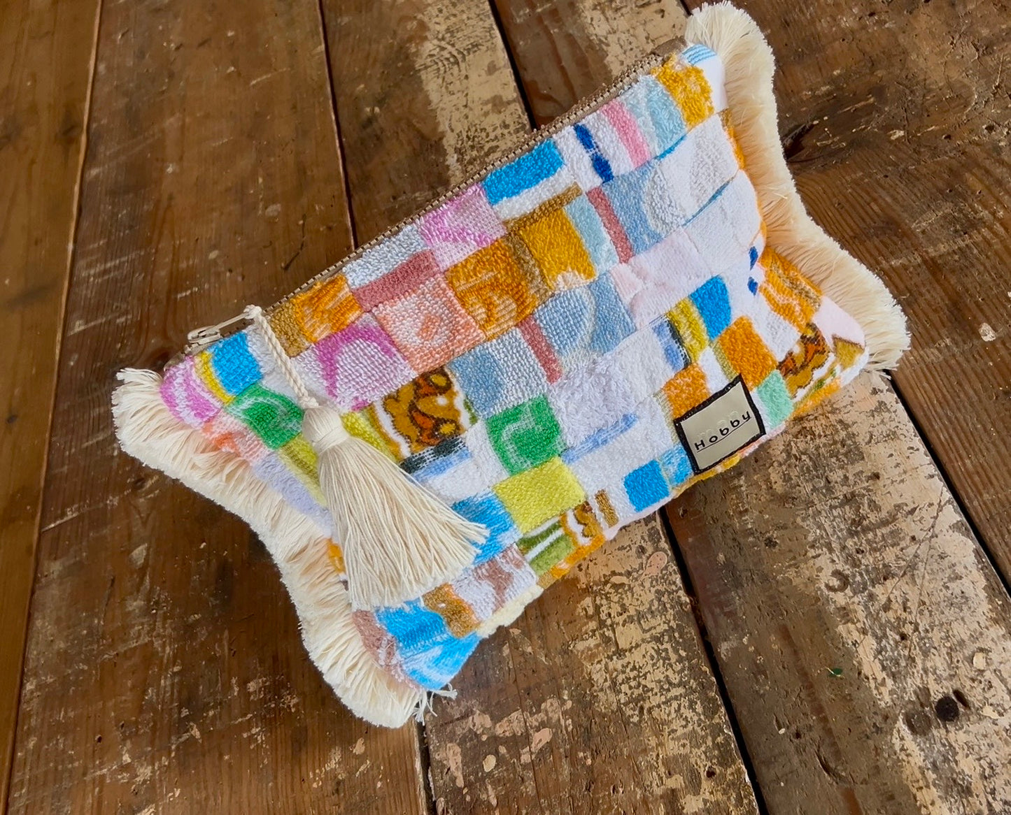 Sur commande 💝La pochette TRENDY PATCHWORK 🌸