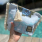Pochette WEEKEND Fleur rétro