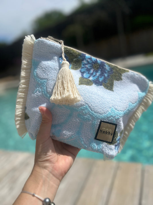 Pochette WEEKEND Fleur rétro