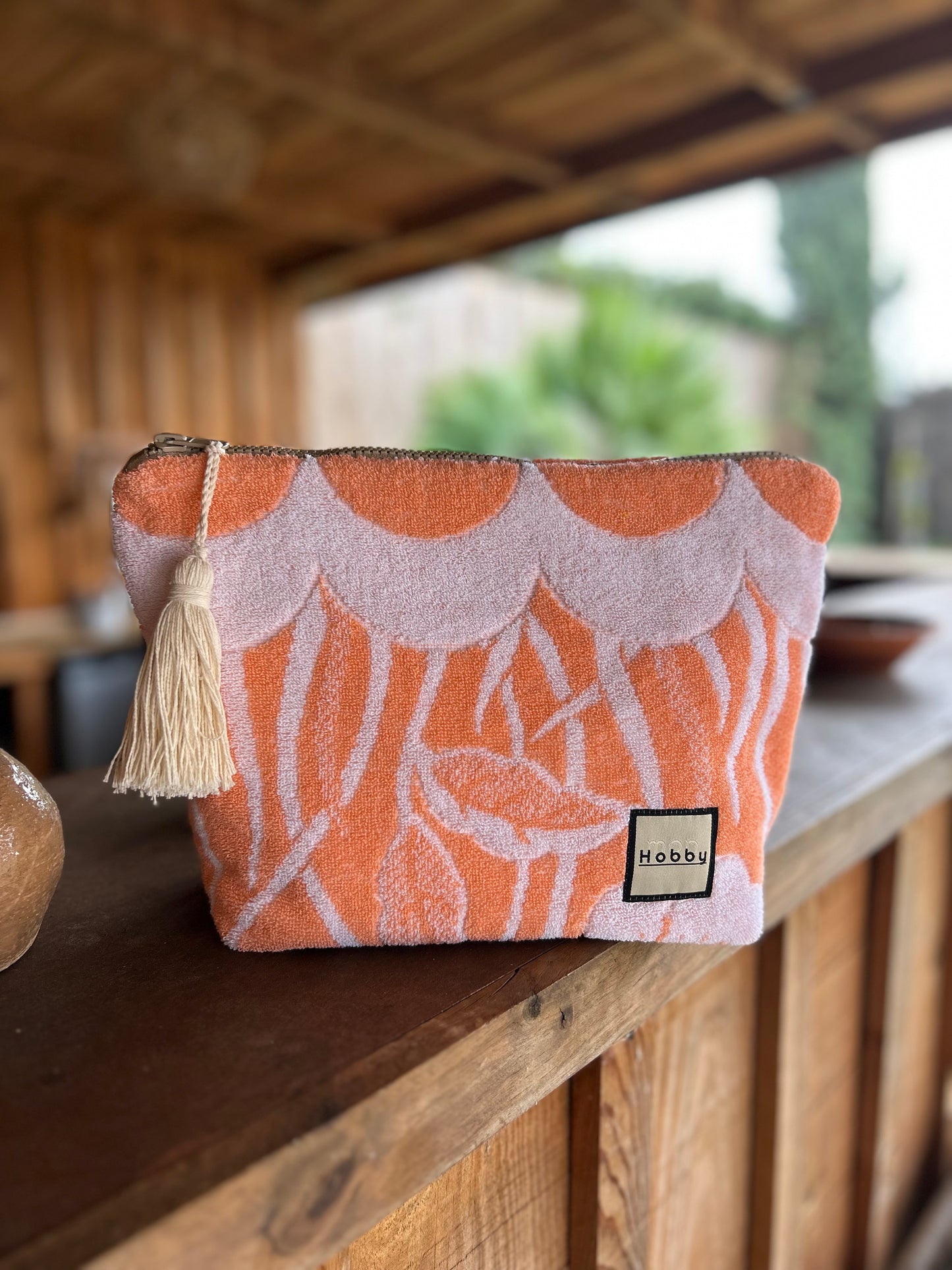 Pochette HUGE XXL Saumonée