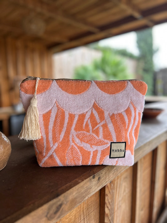 Pochette HUGE XXL Saumonée