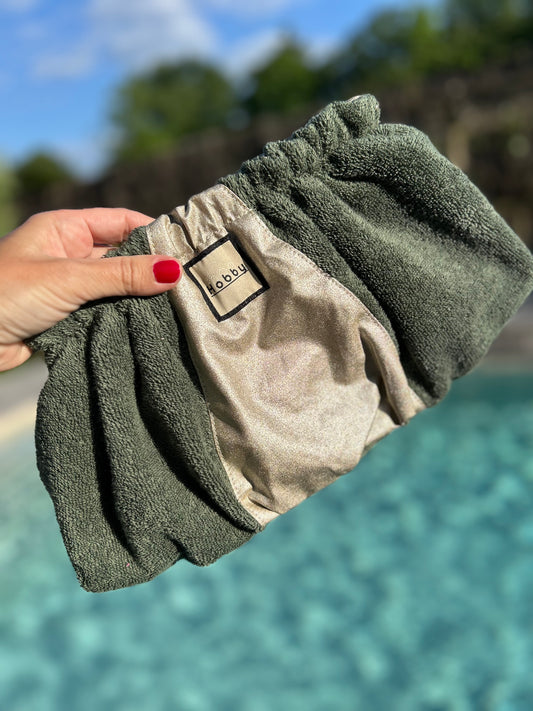 La WAVY combo Kaki/doré