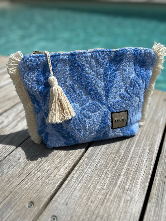 Pochette WEEKEND Bloom azur